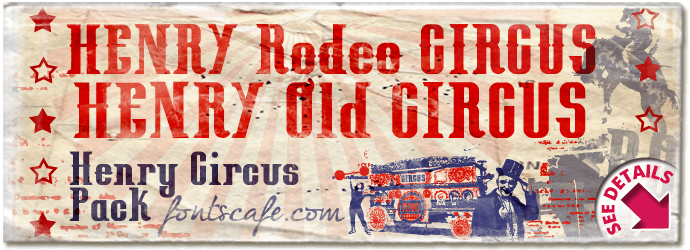 "Henry Circus pack" font